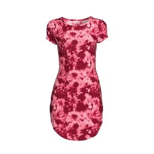 No Boundaries NWT Tie Dye Juniors' Mini Length Shirttail Dress 769 777 791